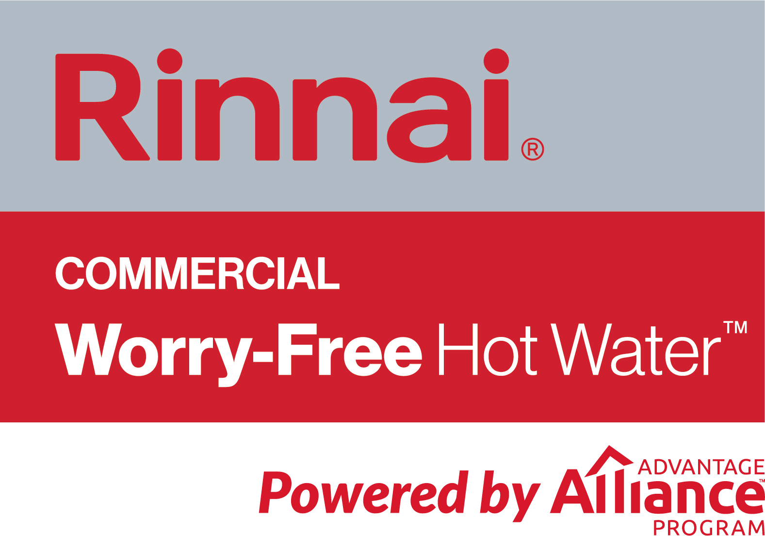 Rinnai Worry-Free Hot Water Program