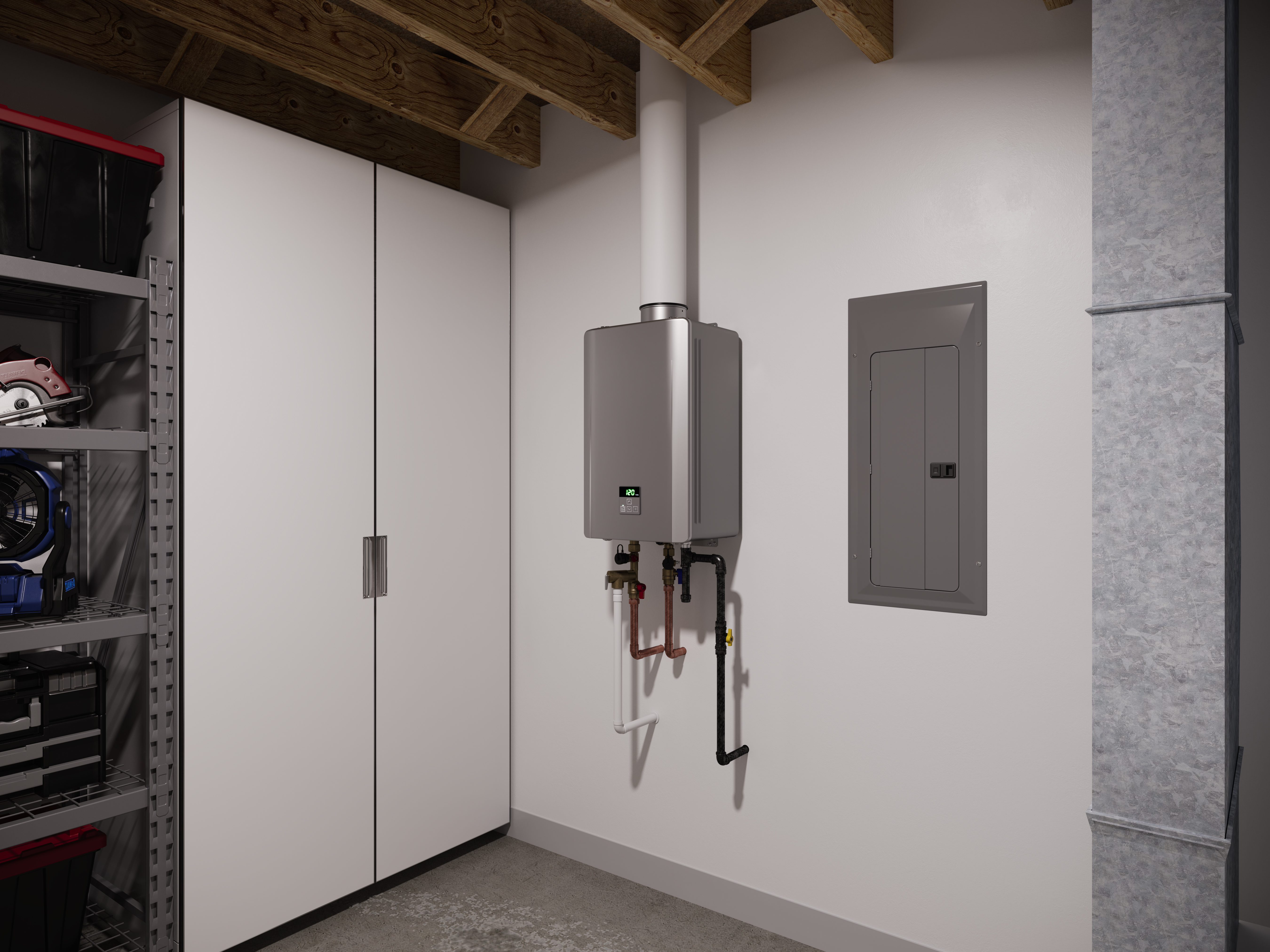 RE in Mechanical room lifestyle image