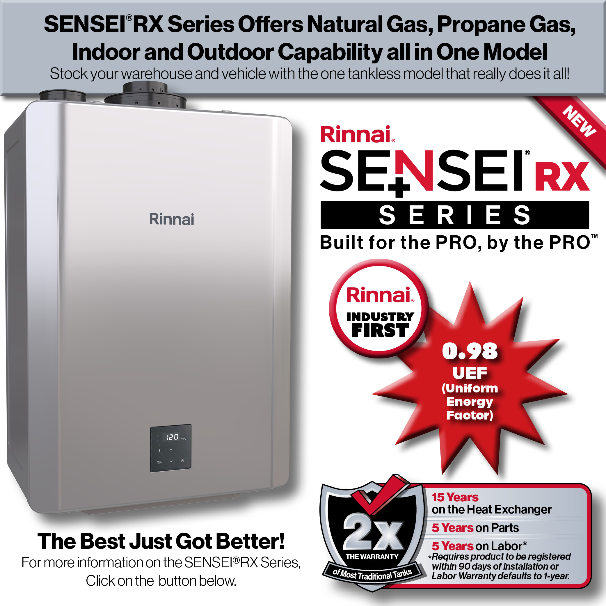 SENSEI RX Sweepstakes with product image starts 5/1/2024 PROs only