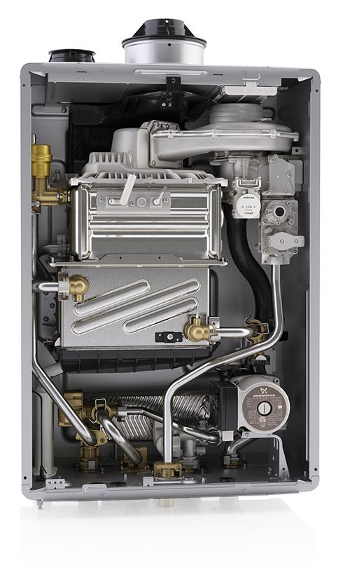 I-Series Boiler Internal View