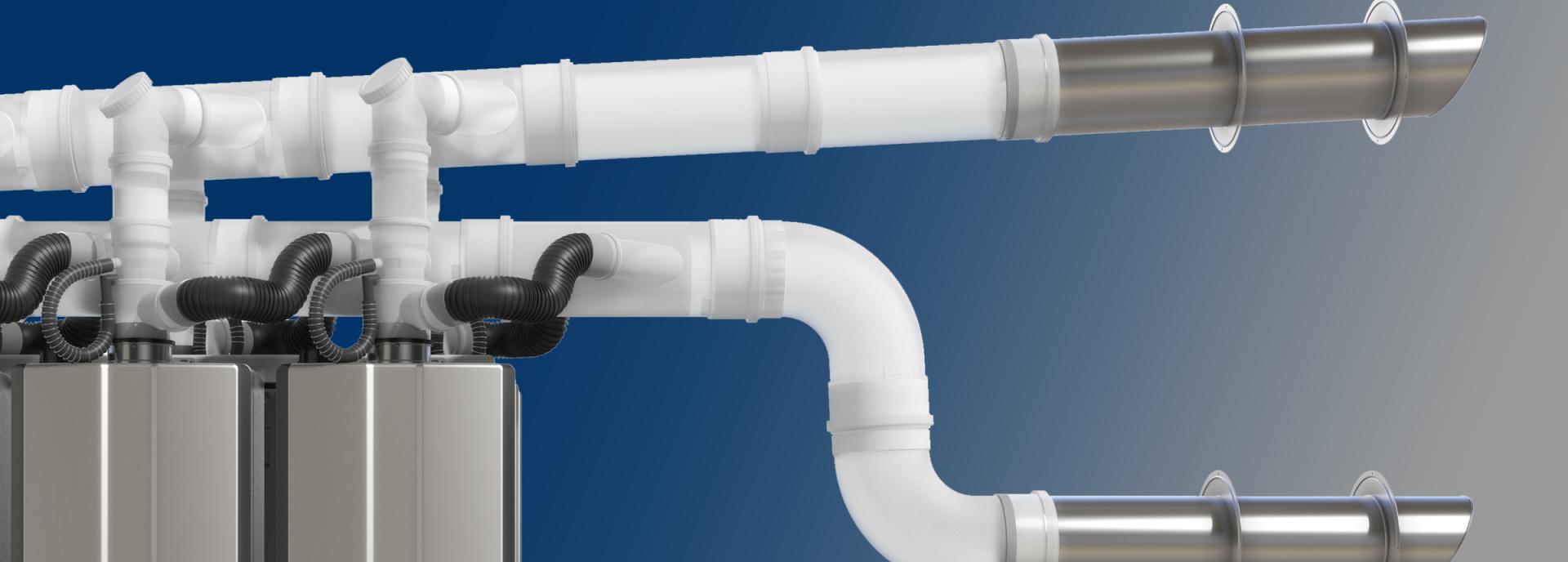 heater water rinnai venting accessories commercial tankless vent heating
